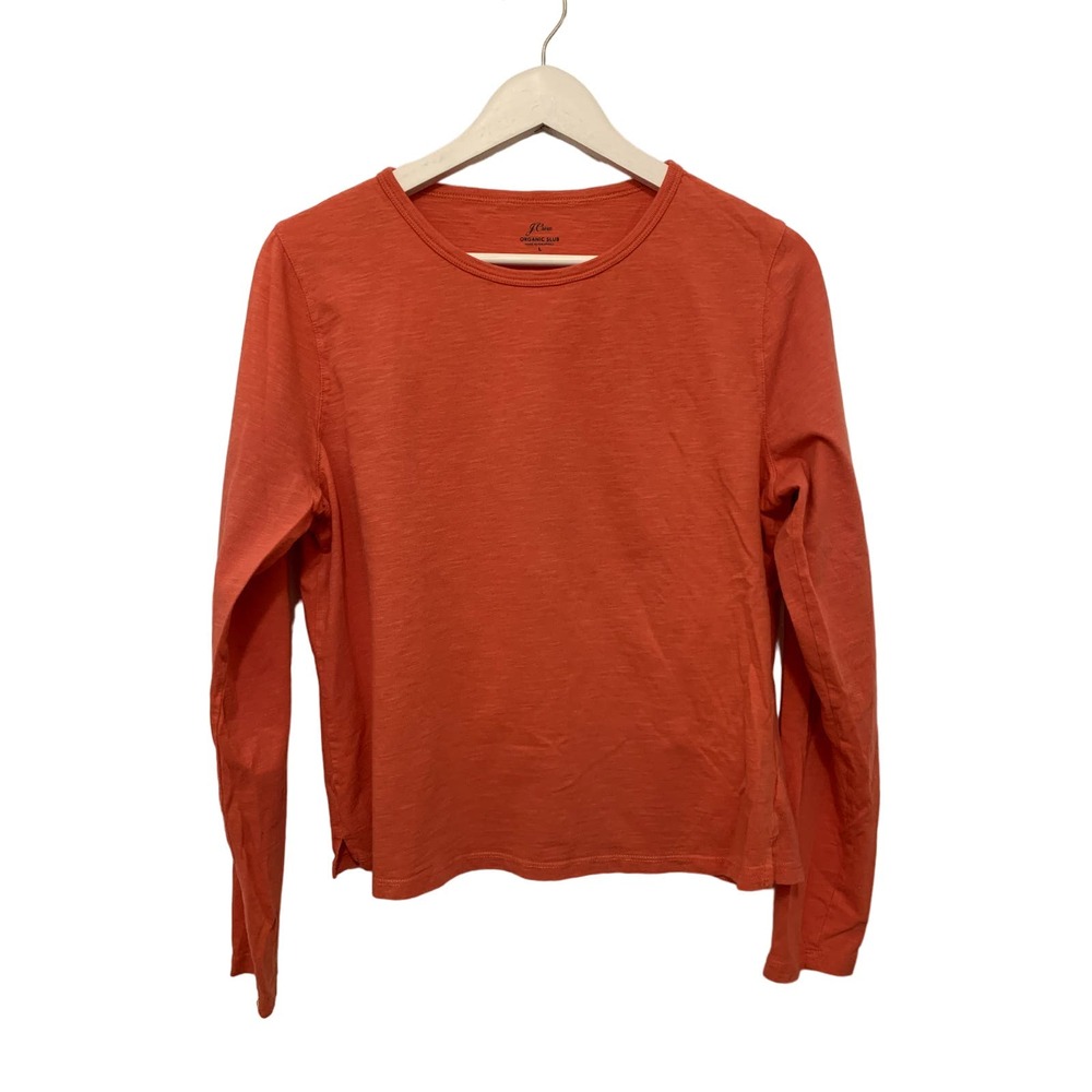 J. Crew Women's Orange Blouse